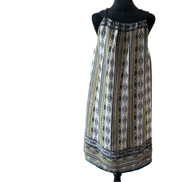 64 Sixty-Five Beaded Neckline Sleeveless A-line Dress Size M - Picture 2 of 8